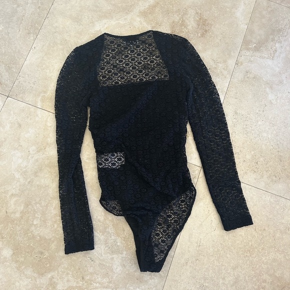 Ganni Eyelet Bodysuit - Picture 3 of 3